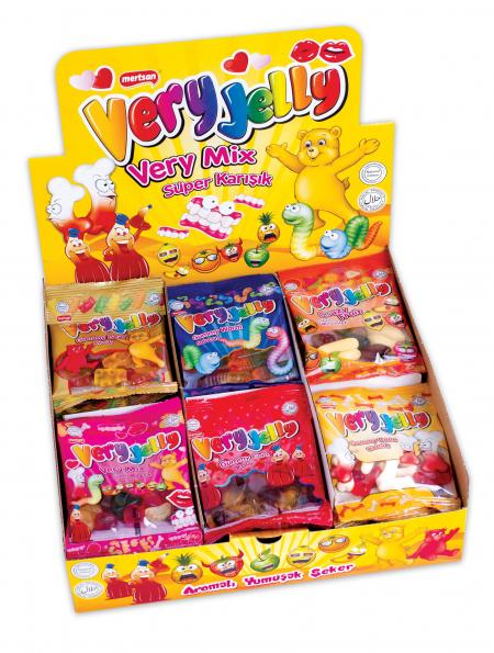 Very Jelly Soft Candy Jelly - Mix Box