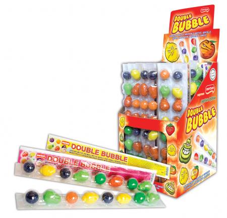 Double Bubble Fruit Gum 8 Pcs Box(Blister)