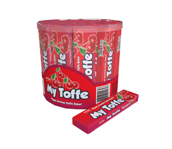  Мягкие конфеты с вишневым вкусом My Toffe  (ацетат)