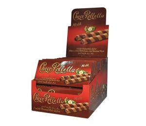 Choco Rolletta Wafer rolls Filled With Cocoa And Hazelnut Paste (12 stick)