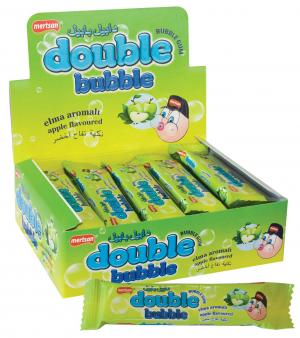 Double Bubble Apple Flavour 5th bubble gum