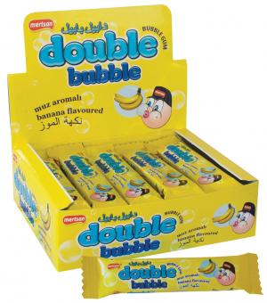 Double Bubble Banana Flavour 5th bubble gum