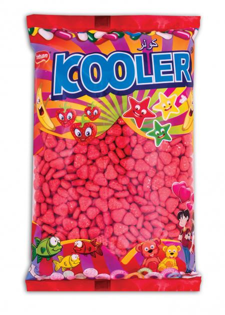 Kooler Strawberry Flavoured And Strawberry Shaped Pressed Candy - Nylon Bag