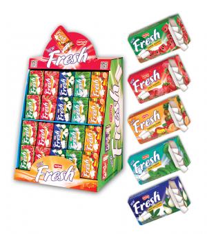 New Fresh Dragee Chewing Gum Mix Stand