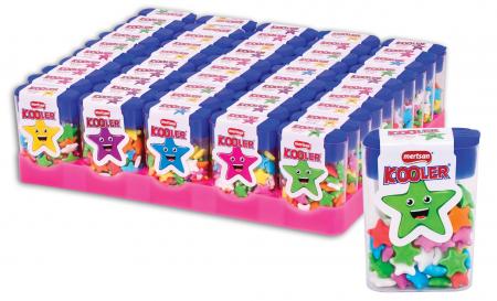 Kooler Star Shaped Pressed Candy - Square Stand