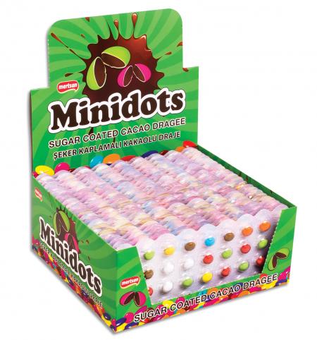 Minidots Kakaolu Draje - Kutu (36'lı Blister)
