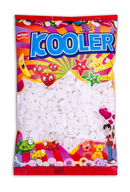 Kooler Fruit Flavoured Rectangle Pressed Candy - Bulk Nylon Bag