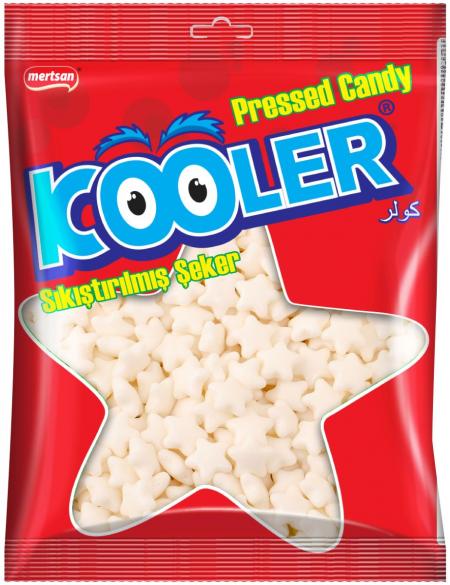 Kooler Meyve Aromalı Beyaz Yıldız Şeker
