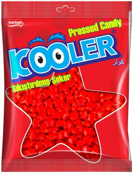 Kooler Meyve Aromalı Kırmızı Yıldız Şeker