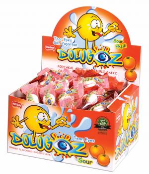 Dolugöz Göz Yaşartan Portakal Aromalı Ekşili Sakız