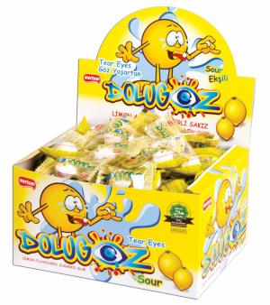 Dolugöz Göz Yaşartan Limon Aromalı Ekşili Sakız